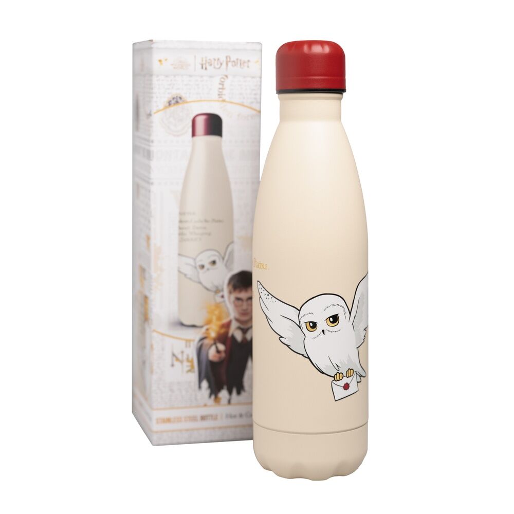Botella Acero Inoxidable Hedwig Harry Potter 500ml