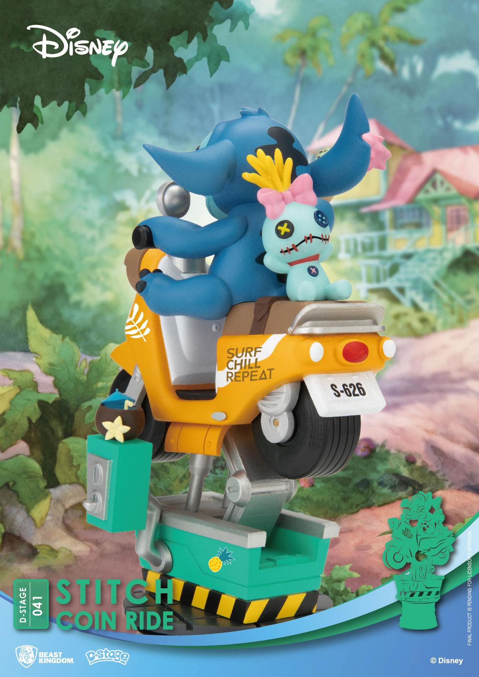 Diorama PVC D-Stage Stitch