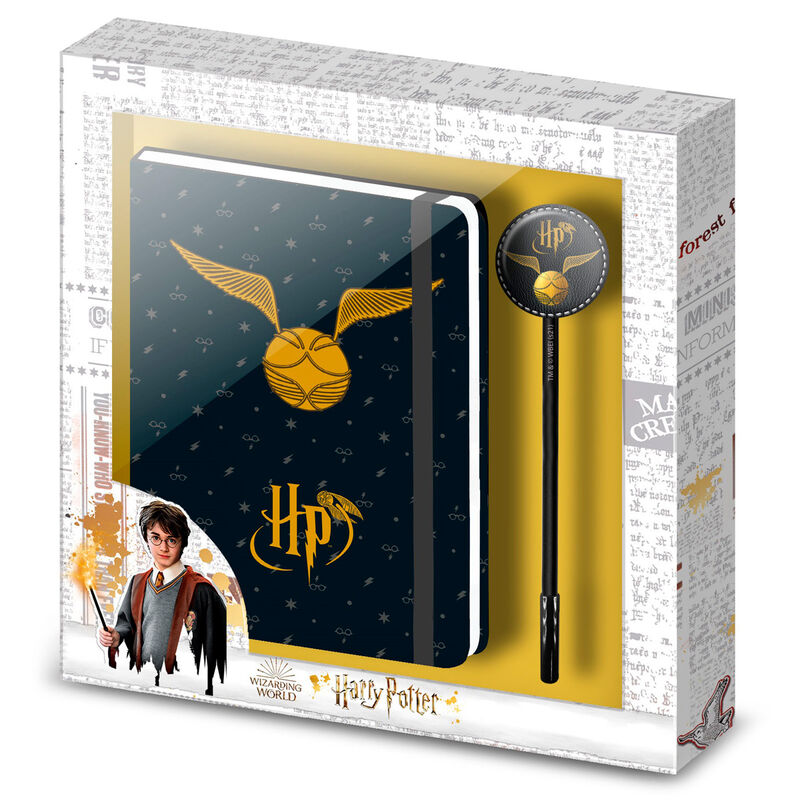 Set Diario Boligrafo Wings Harry Potter