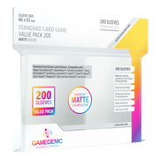 Fundas de Cartas Gamegenic Matte Standard Card Game Value Pack 200 Unidades