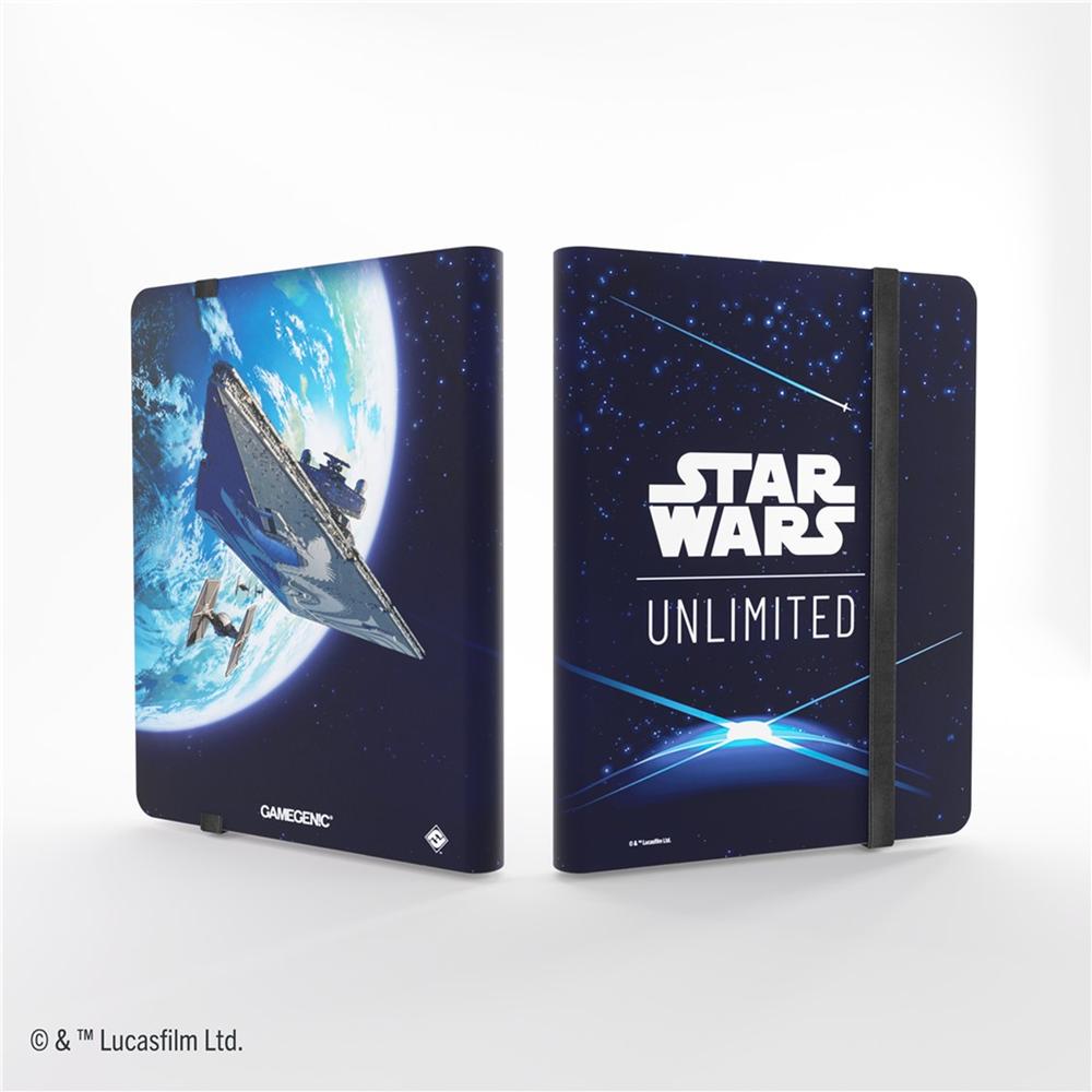 Star wars: unlimited 18 pocket album card back blue Frikytopia