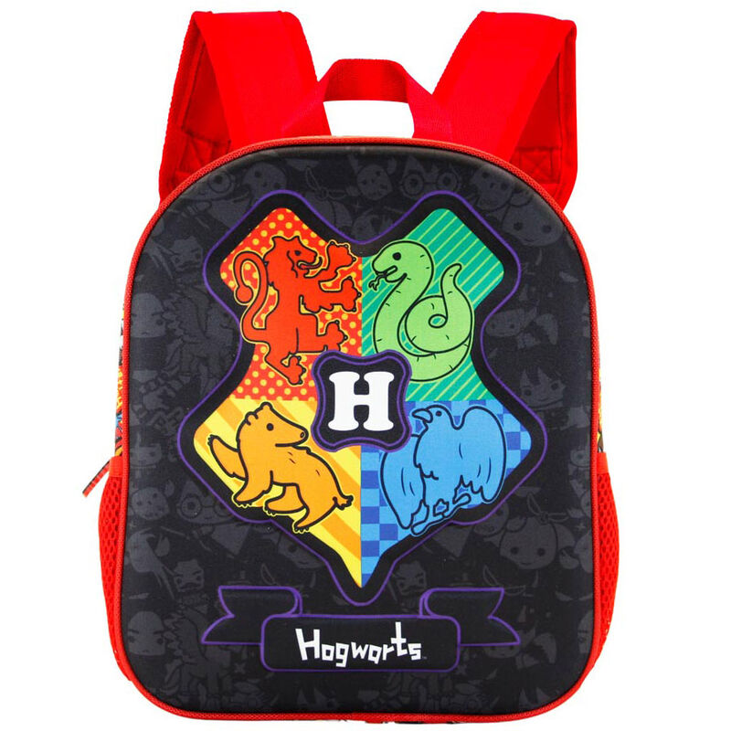 Mochila 3D Hogwarts Harry Potter 31cm Frikytopia