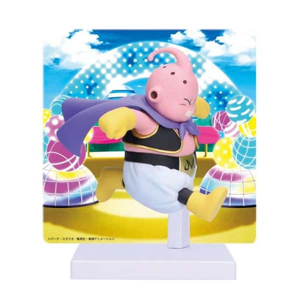 Figura Banpresto Dragon Ball Daima Majin Buu con Panel 8 cm Frikytopia