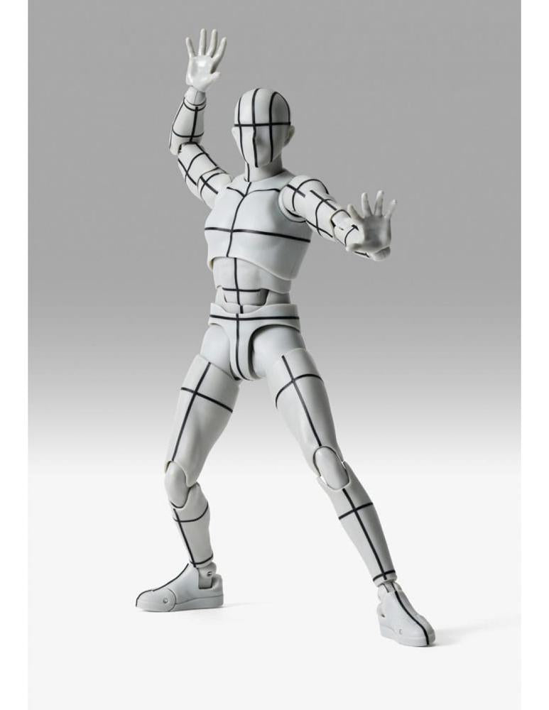Body kun - sports edition wire frame - (gray color ver.) fig. 15 cm body kun - body chan sh Frikytopia