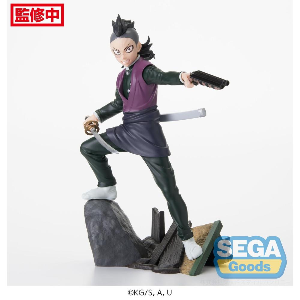 Figura sega demon slayer kimetsu no yaiba genya shinazugawa swordsmith village arc 15 -5 cm Frikytopia