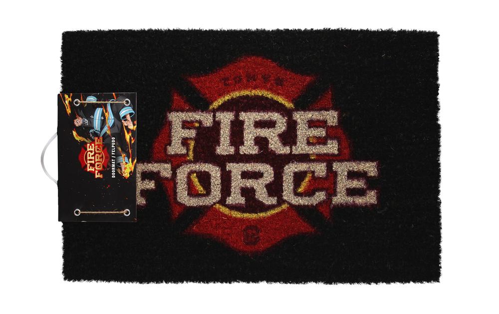 Fire Force Felpudo Logo Red 40 x 60 cm Frikytopia