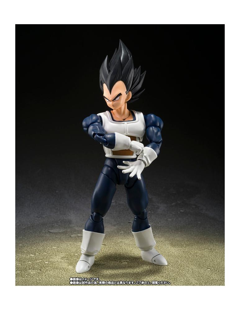 Dragon Ball Figura S.H. Figuarts Vegeta Old Battle Clothes 14 cm