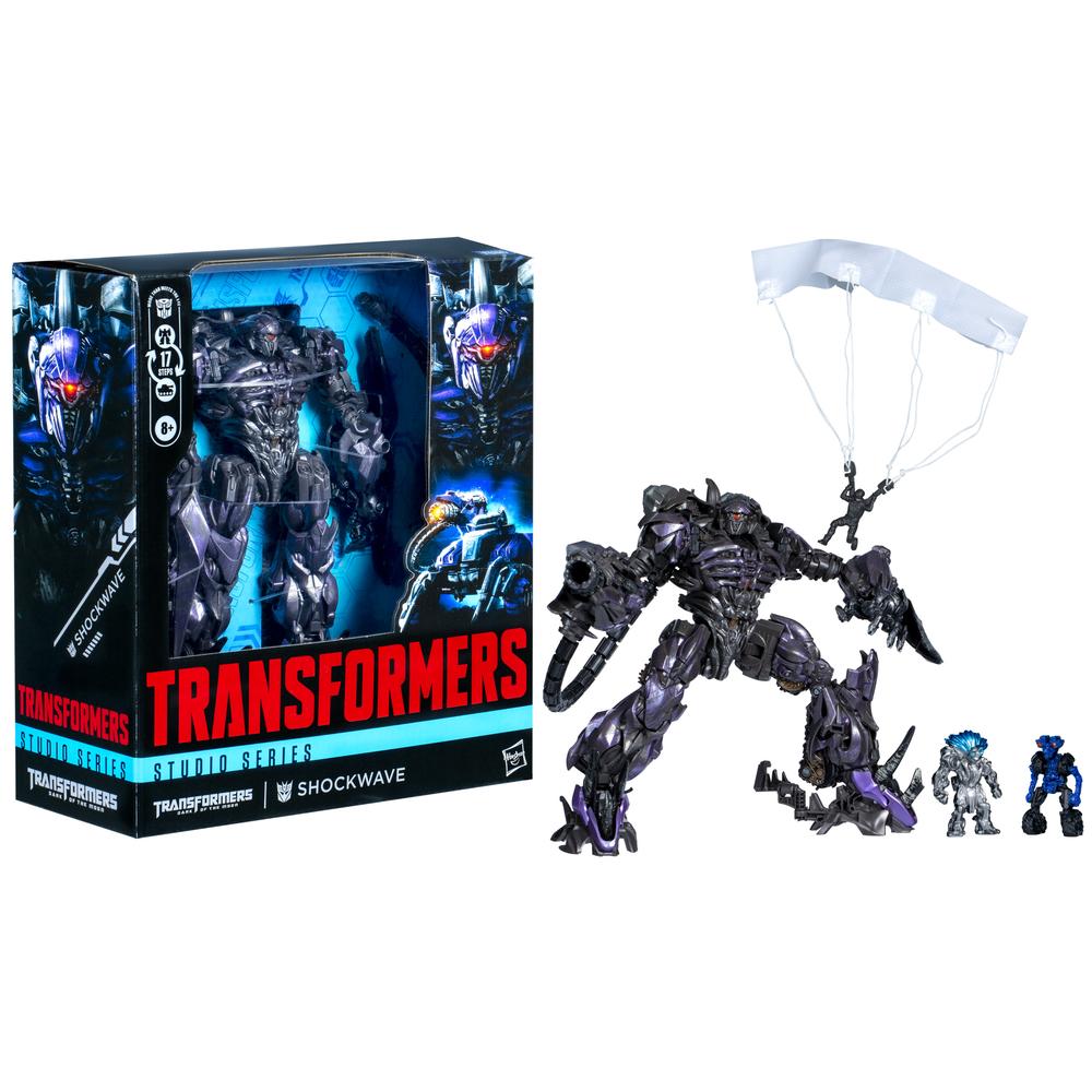Figura hasbro transformers dark of the moon shockwave Frikytopia