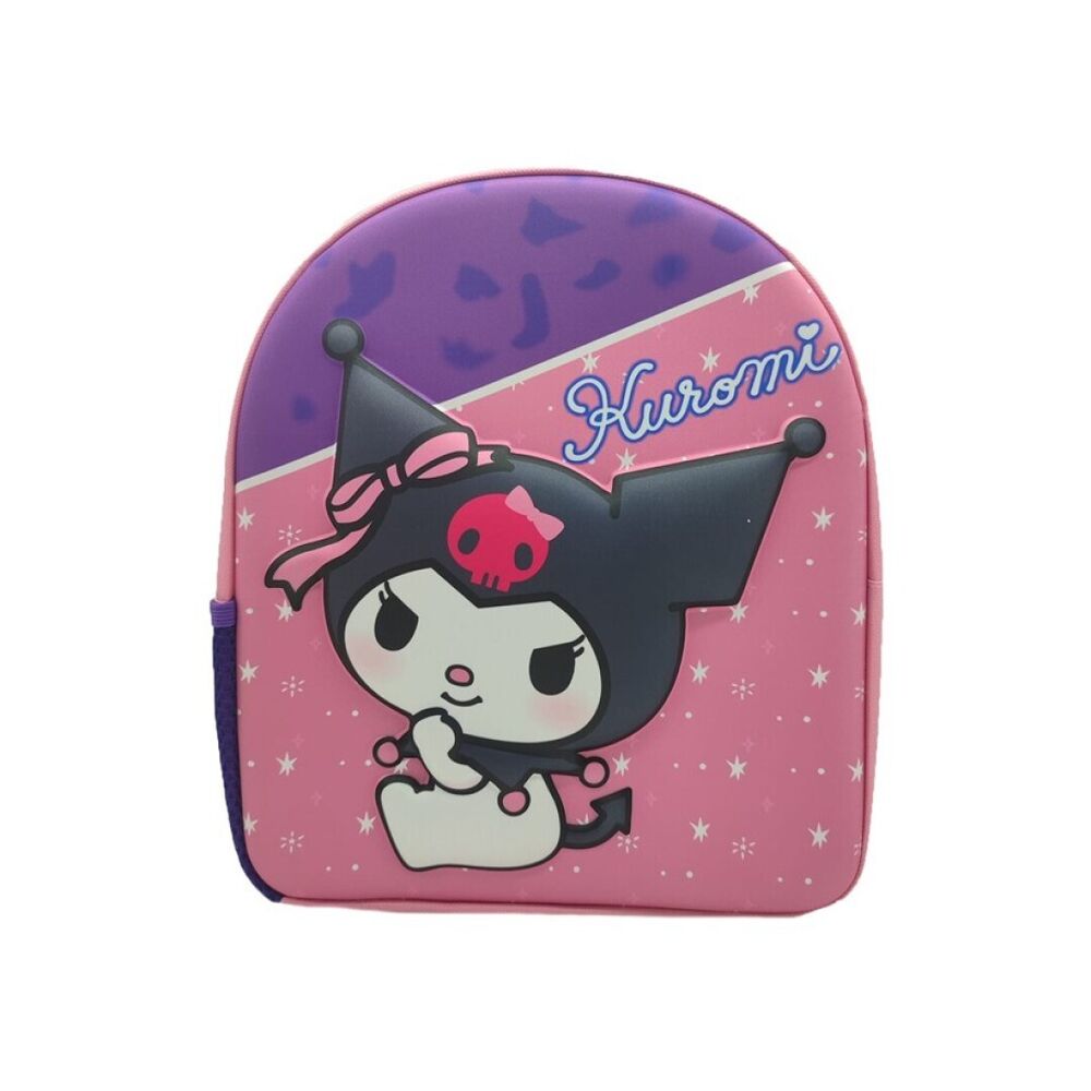 Mochila 3D Kuromi Hello Kitty 30 cm