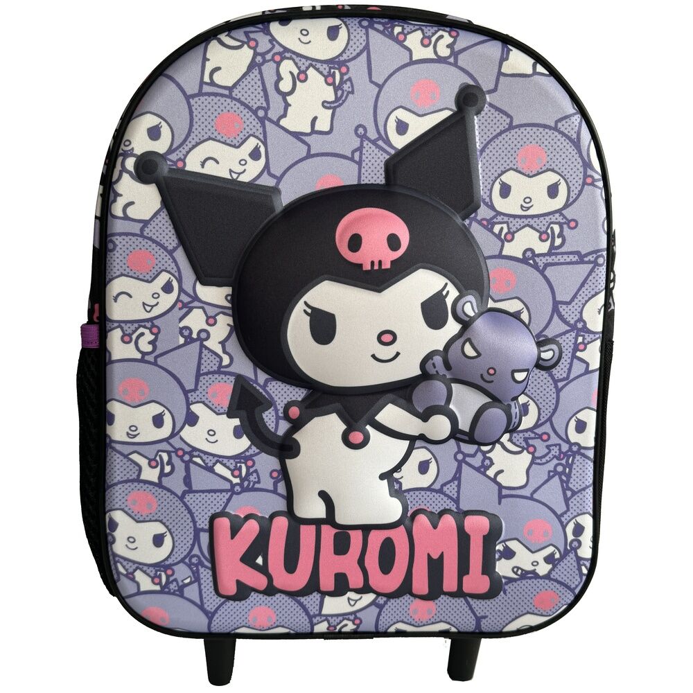 Trolley 3D Kuromi Hello Kitty 32 cm