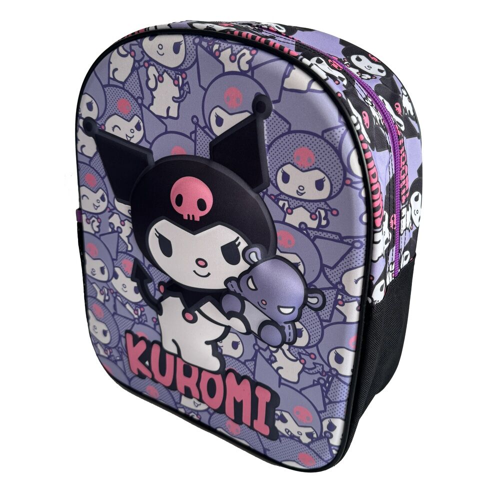 Mochila 3D Kuromi Hello Kitty 29 cm Frikytopia