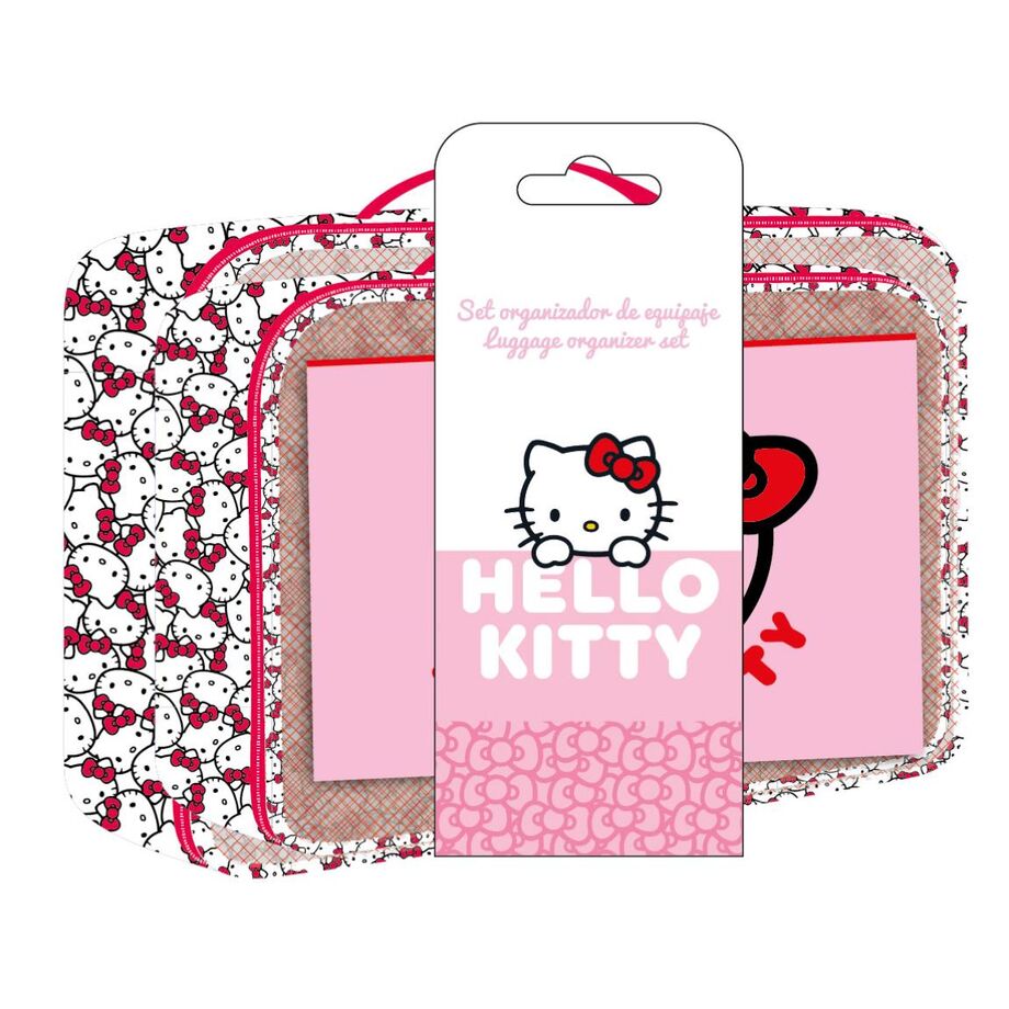 Set Neceseres aseo viaje Hello Kitty Frikytopia