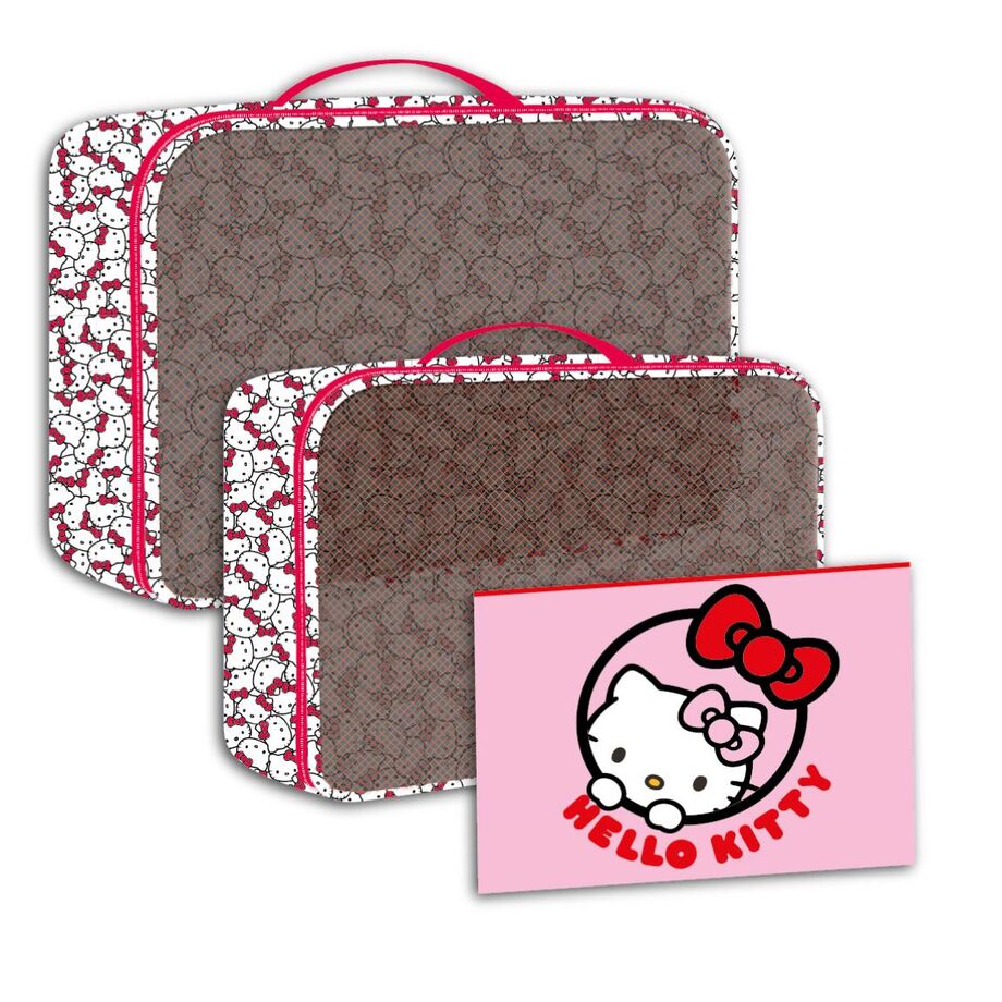 Set Neceseres Aseo Viaje Hello Kitty