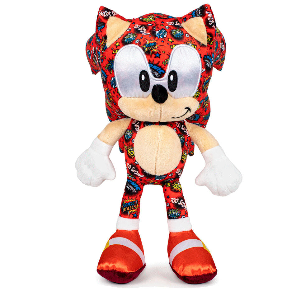 Sonic The Hedgehog Peluche Sonic Pop Comic 30 cm
