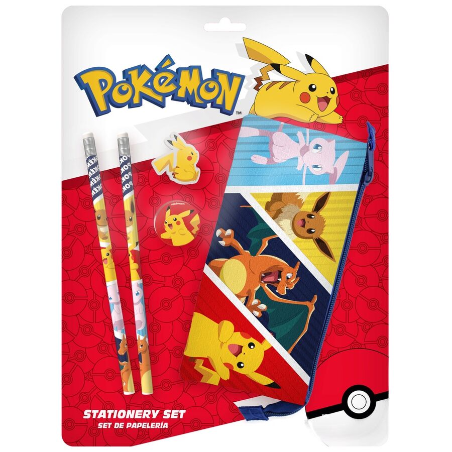 Blister papeleria Pokemon Frikytopia
