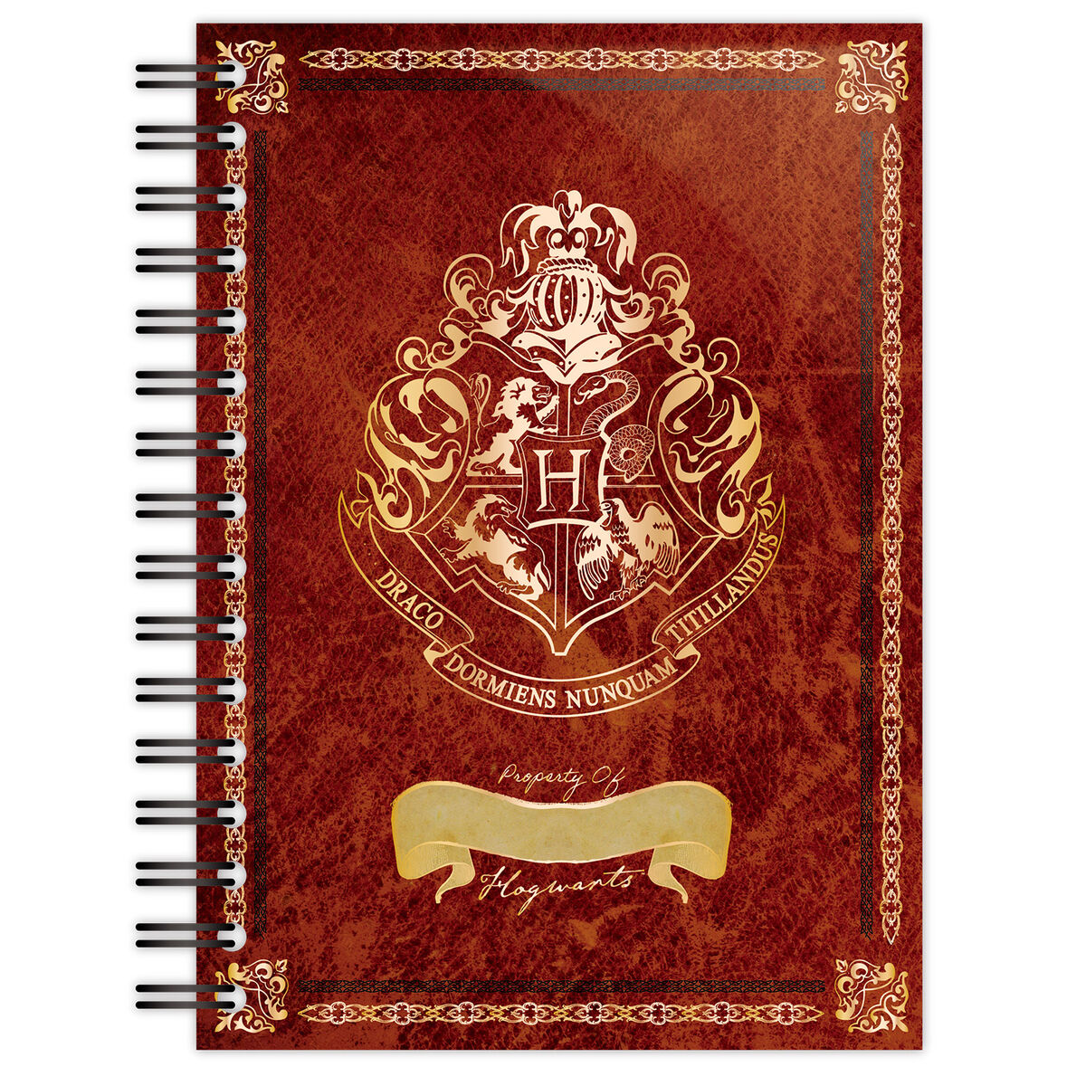 Cuaderno A5 Hogwarts Harry Potter Frikytopia