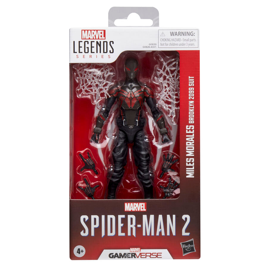 Figura hasbro marvel legends series spider - man 2 miles morales (brooklyn 2099 suit) Frikytopia