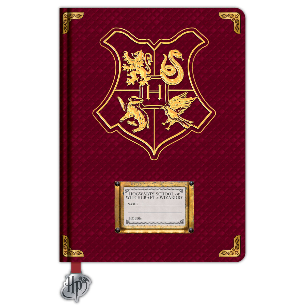 Cuaderno A5 Hogwarts Harry Potter Frikytopia