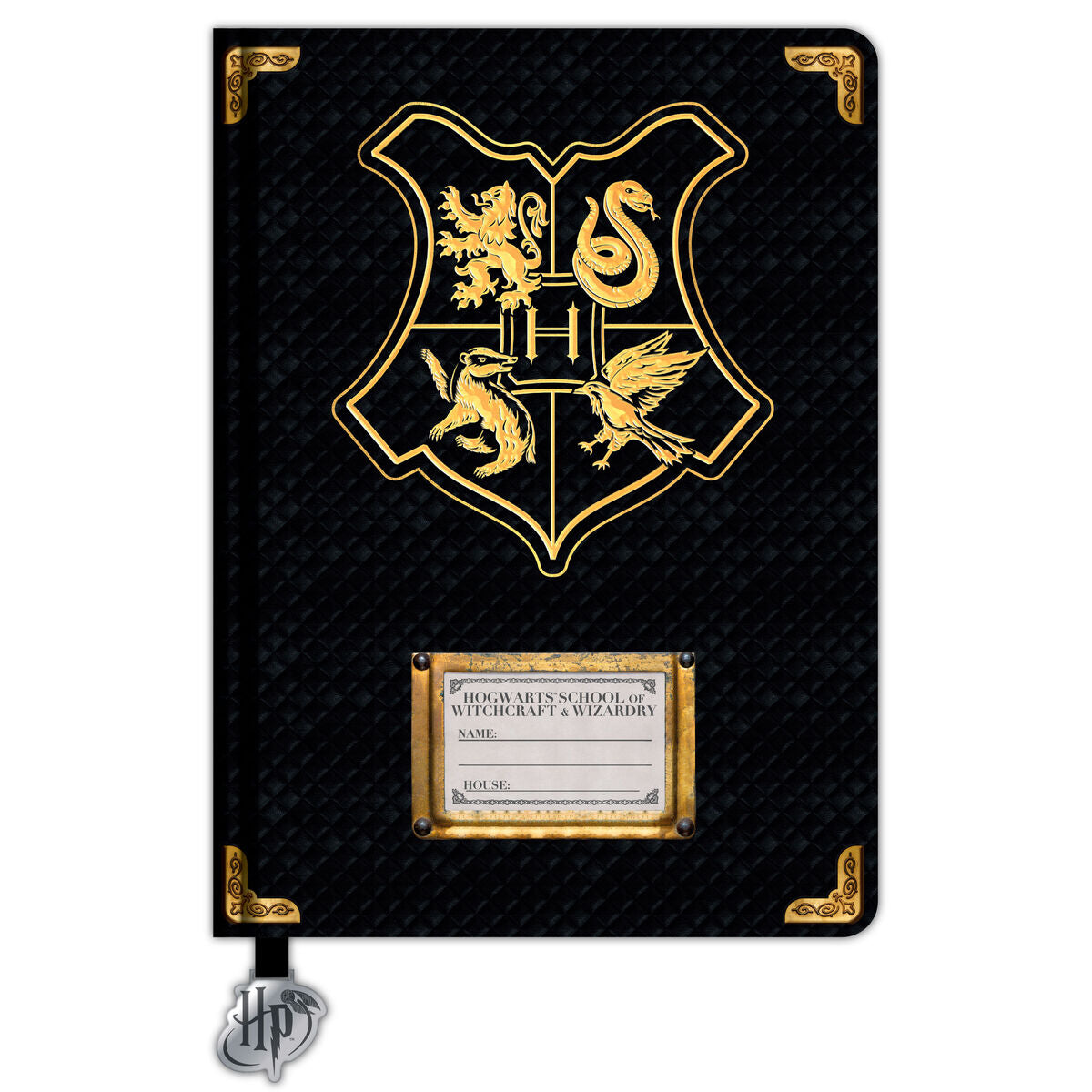 Cuaderno A5 Hogwarts Harry Potter Frikytopia