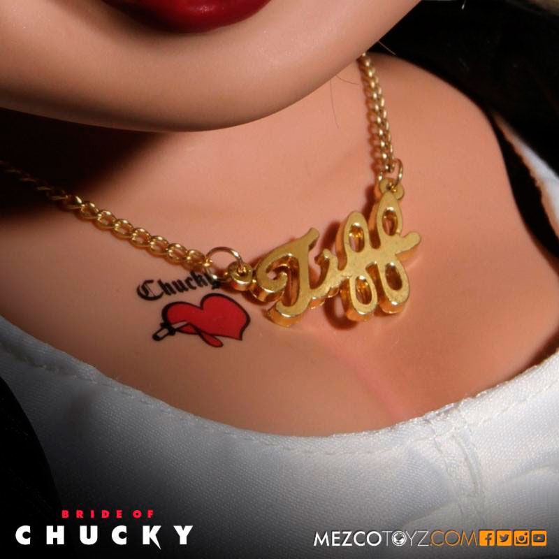Figura Tiffany la Novia de Chucky Parlante 38 cm