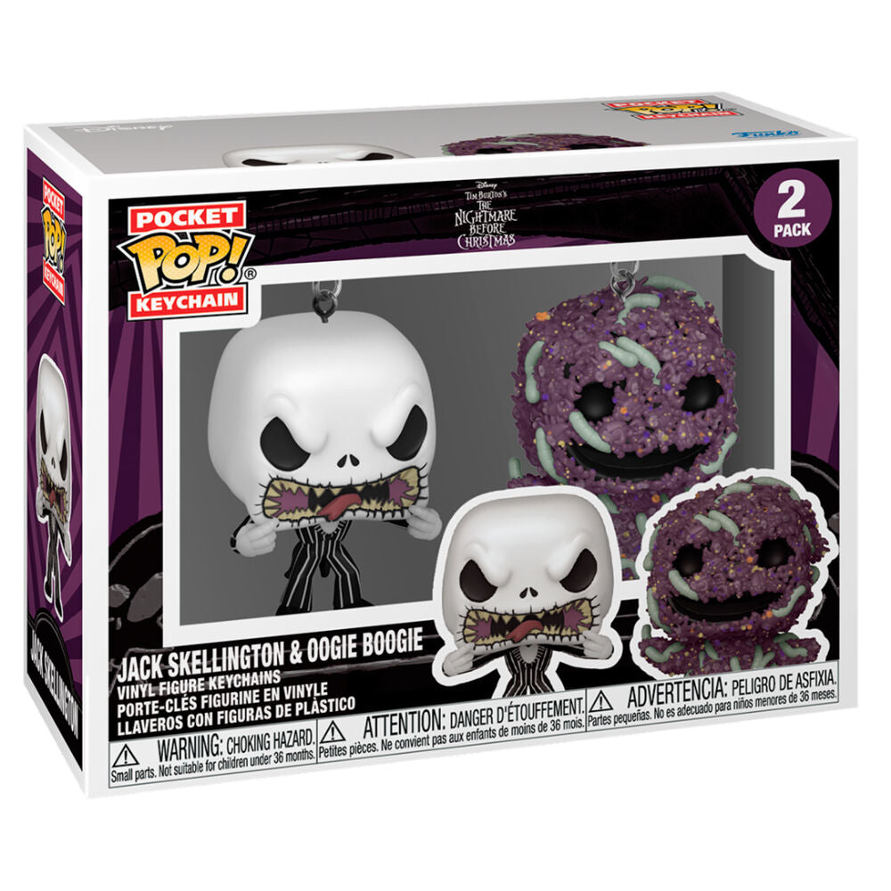 Funko Pop! Pesadilla antes de Navidad Pack de 2 Llaveros Vinyl Jack/Oogie — LEAGUE OF LEGENDS