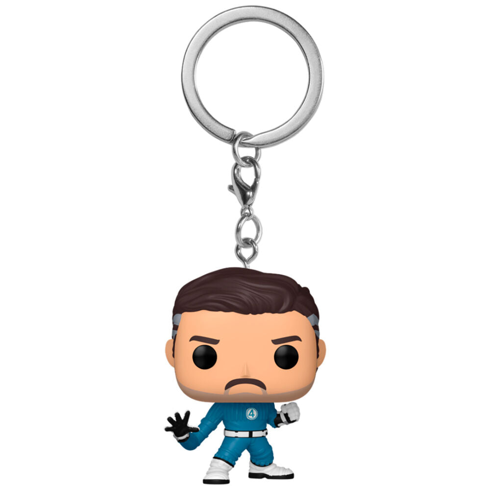 Funko Pop! Llavero Pocket Los 4 Fantasticos Mister Fantastic — MARVEL