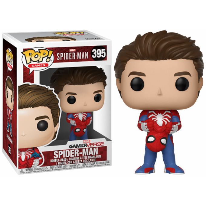 Funko Pop! Spider-Man Games Unmasked Spider-Man — MARVEL
