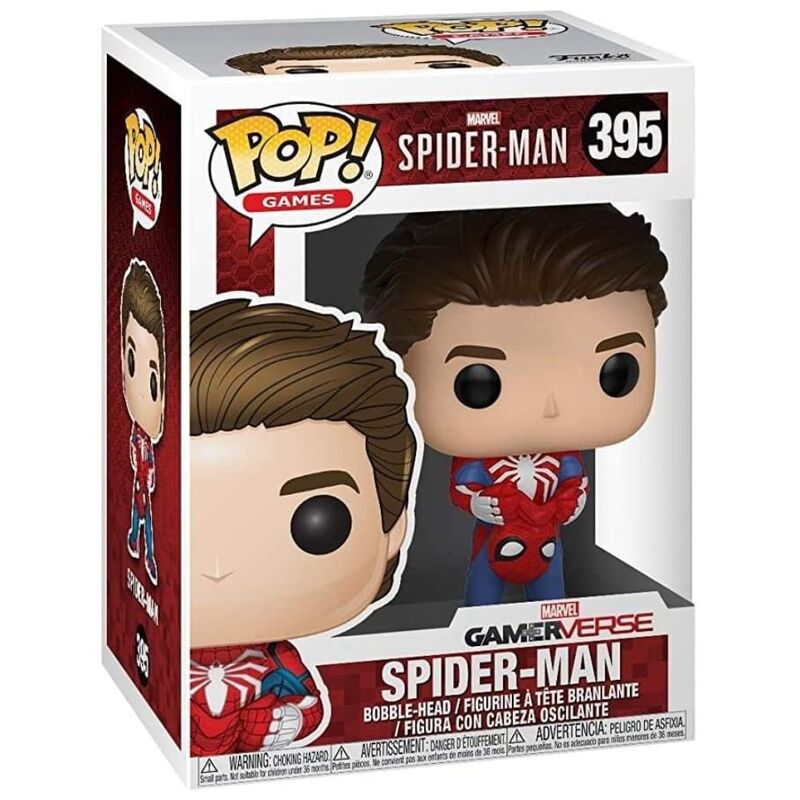 Funko Pop! Spider-Man Games Unmasked Spider-Man — MARVEL