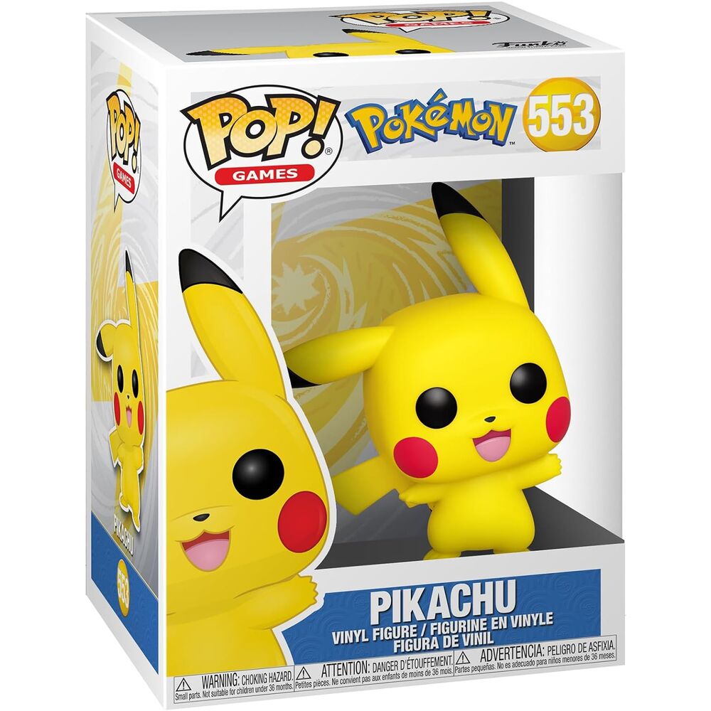 Funko Pop! Pokémon Games Pikachu Waving — POKEMON
