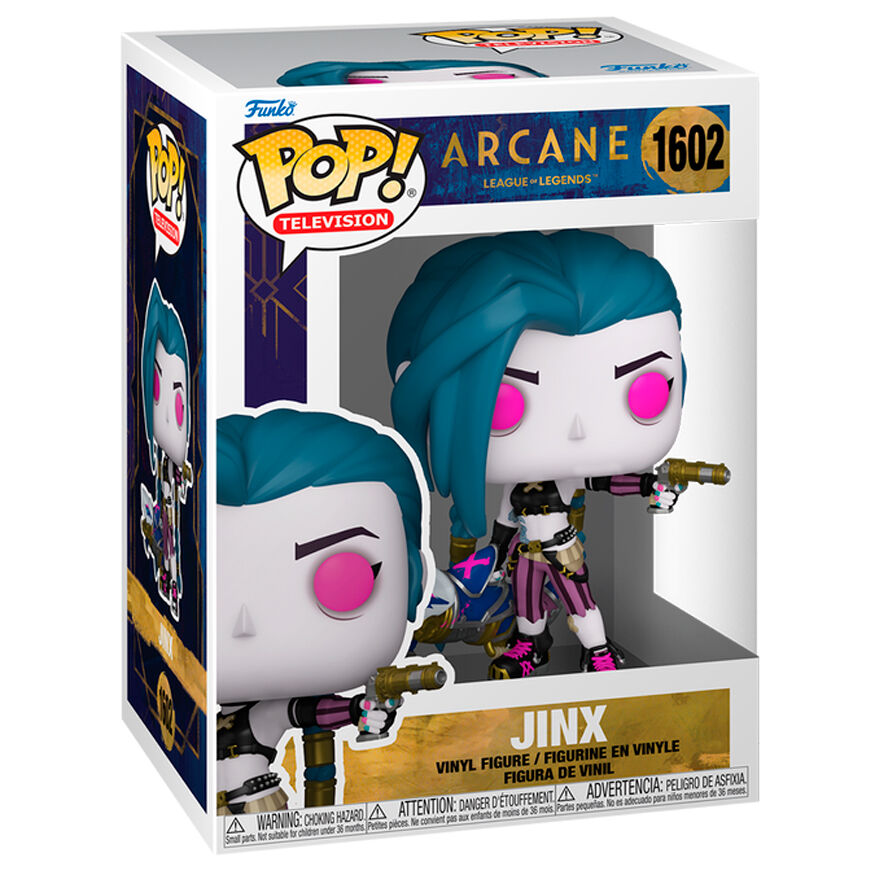 Figura POP League Of Legends Arcane Jinx