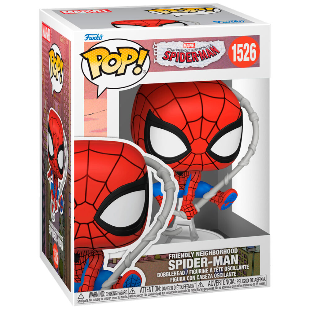 Friendly Neighborhood Spider-Man Figura POP! Vinyl Spider-Man(Final Suit) 9 cm