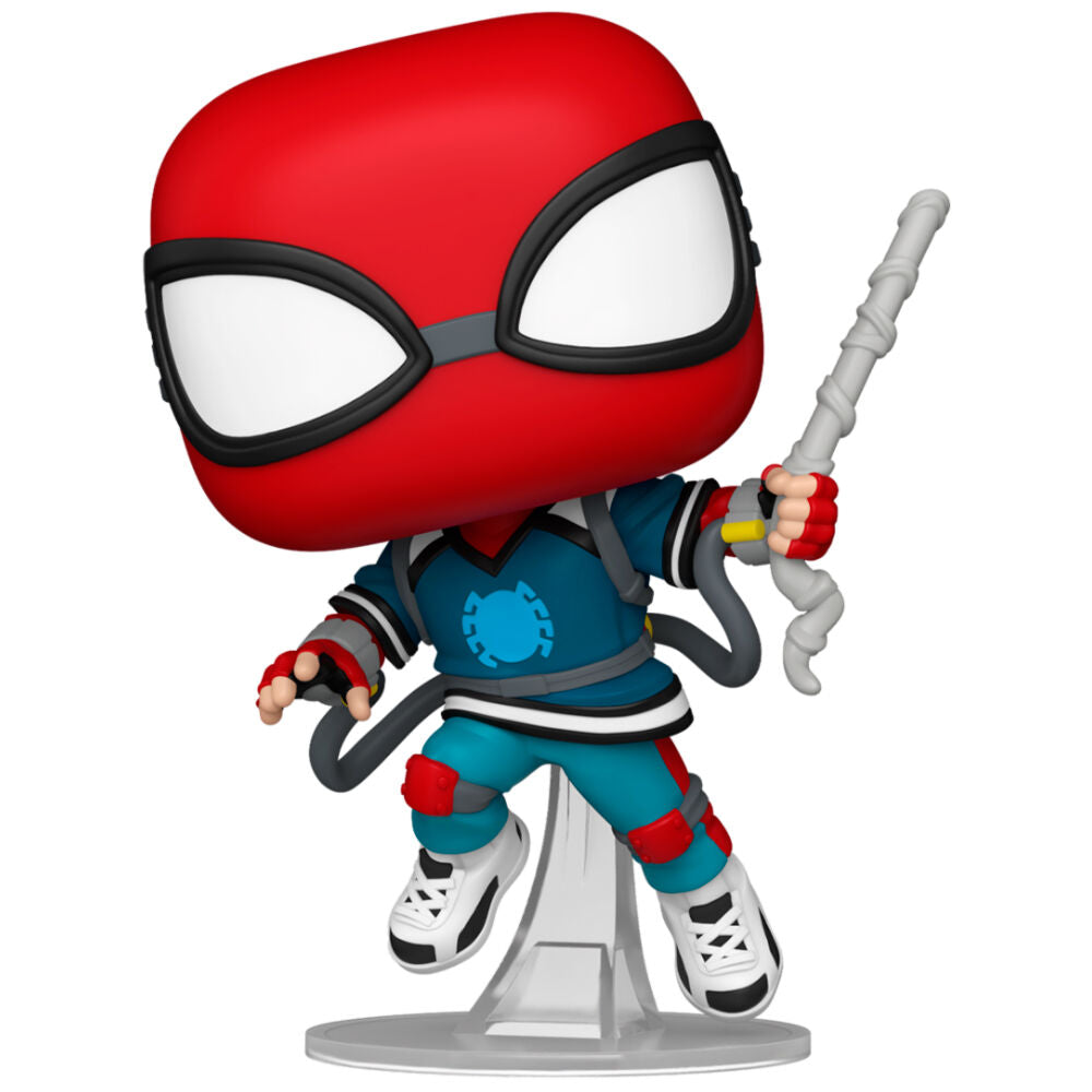 Funko Pop! Friendly Neighborhood Spider-Man Vinyl Proto Suit Spider-Man — MARVEL