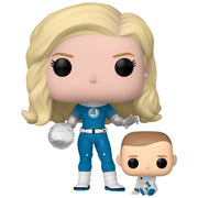 Funko Pop! Los 4 Fantasticos Mujer Invisible & Franklin — MARVEL