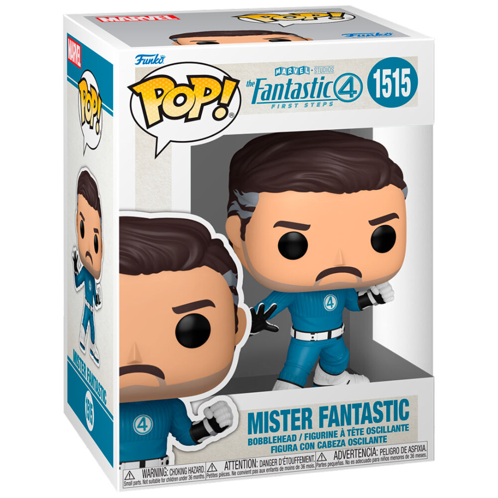 Funko Pop! Los Cuatro Fantásticos: Primeros Pasos Mister Fantastic — MARVEL