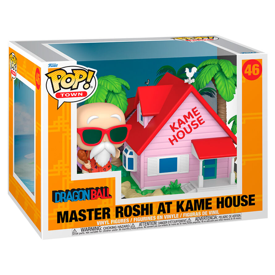 Figura POP Town Dragon Ball Master Roshi At Kame House Frikytopia