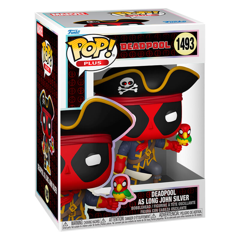 Funko Pop! Plus Deadpool as Long John Silver — MARVEL