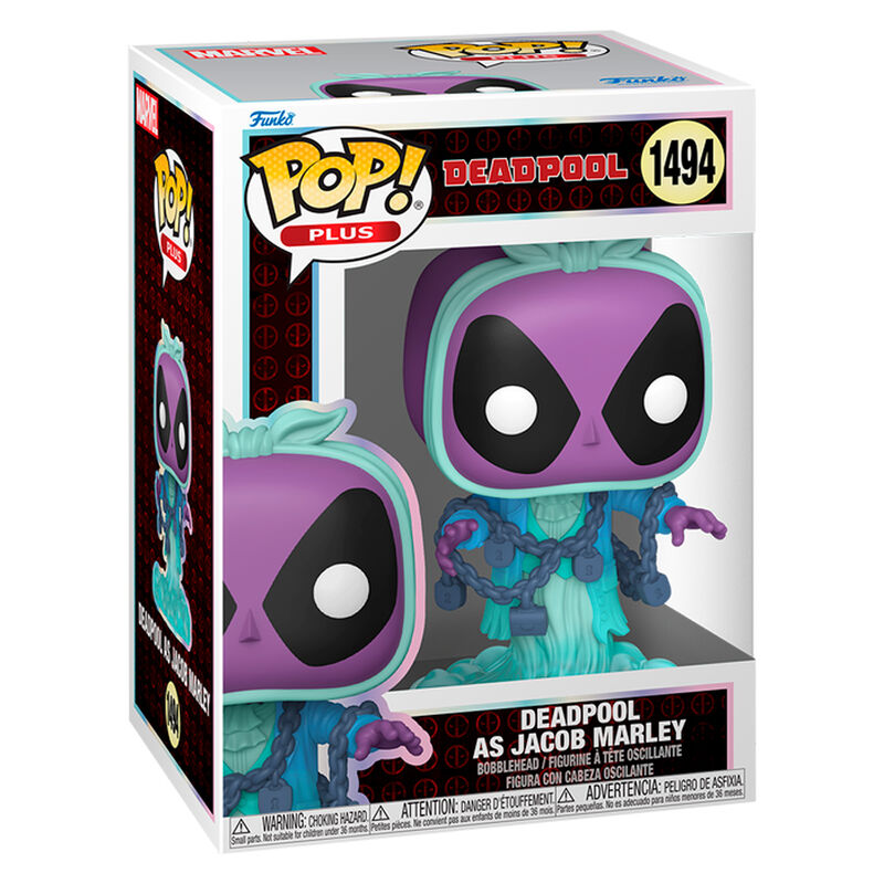 Funko Pop! Plus Deadpool as Jacob Marley — MARVEL