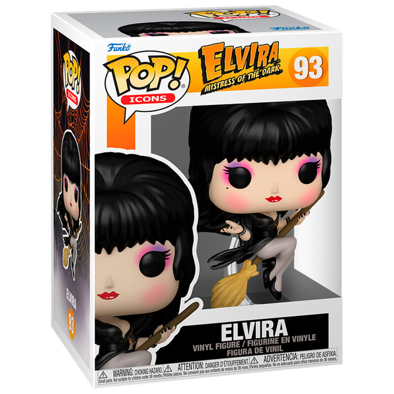 Funko Pop! Elvira Icons Elvira Broom — LEAGUE OF LEGENDS