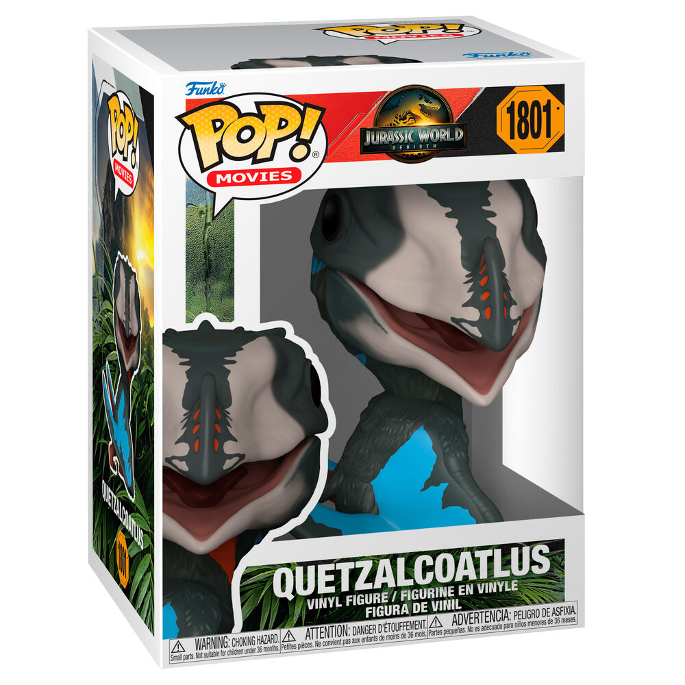 Jurassic World: El Renacer Figura POP! Movies Vinyl Quetzalcoatlus 9 cm Frikytopia
