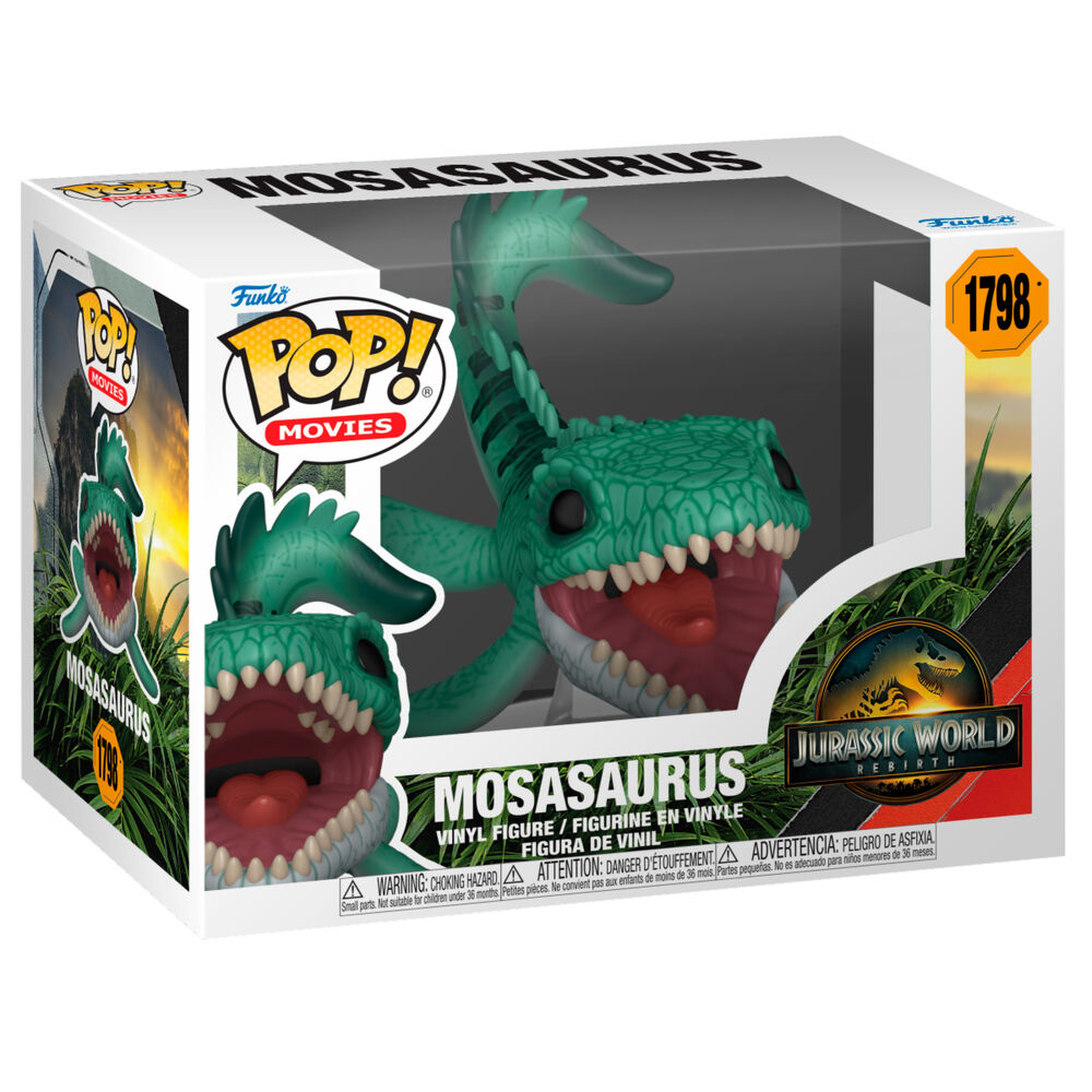 Figura POP Jurassic World El Renacer Mosasaurus Frikytopia