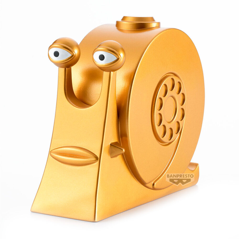 Figura Banpresto One Piece Sofvimates Golden Den Den Mushi 9 cm