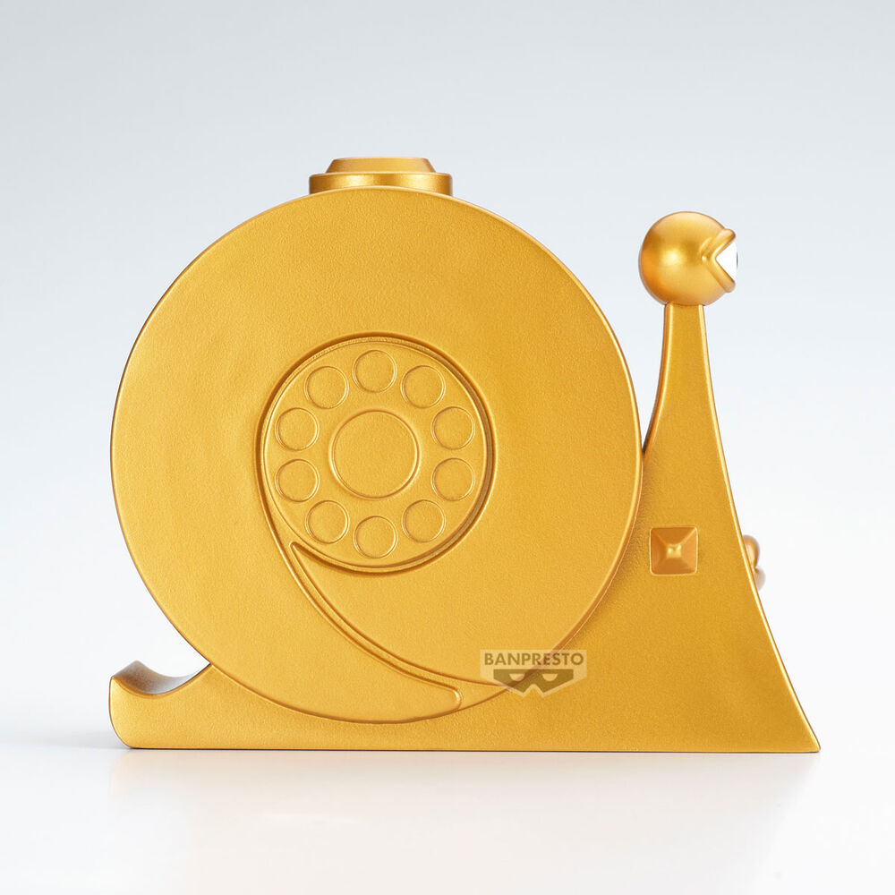 Figura Banpresto One Piece Sofvimates Golden Den Den Mushi 9 cm