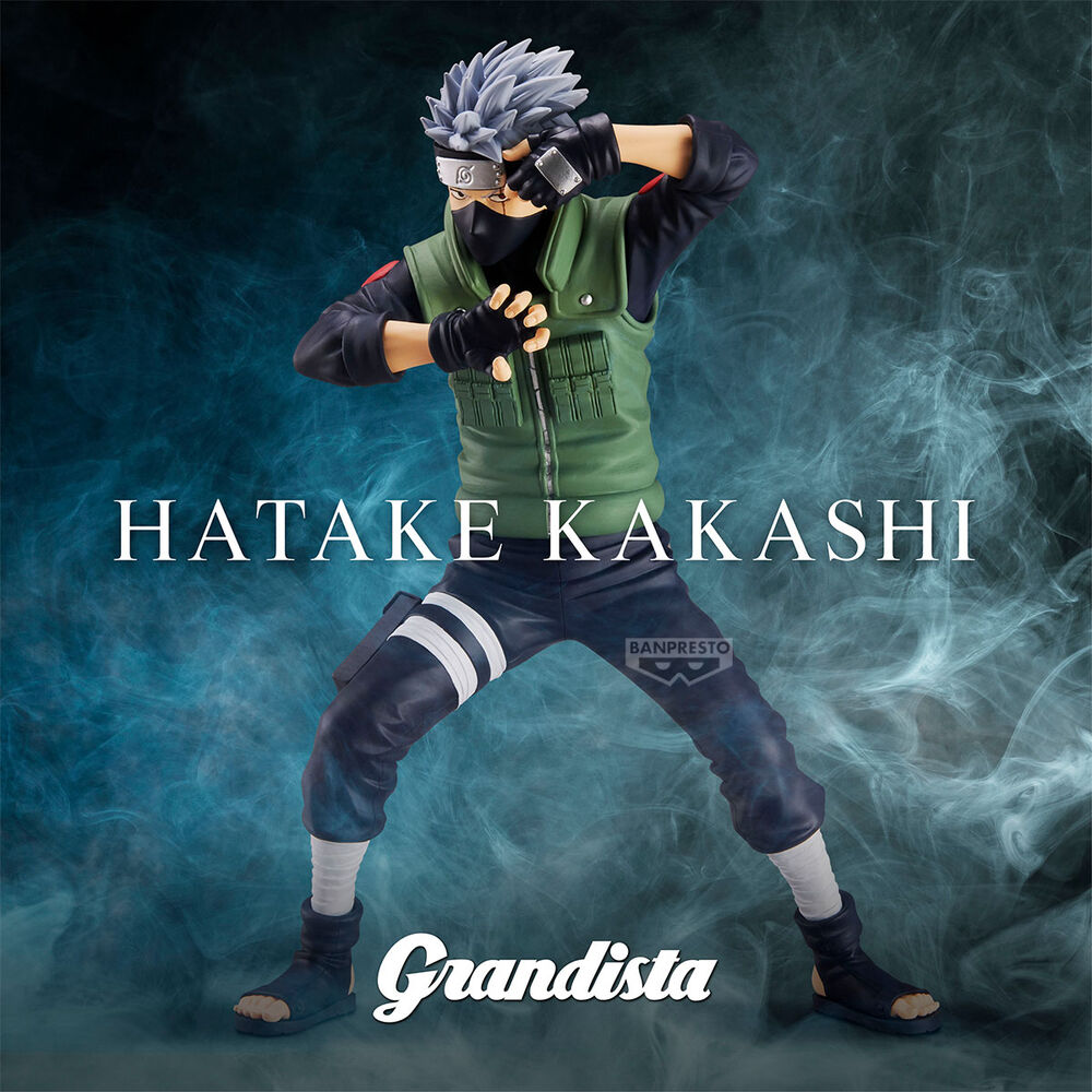 Figura Banpresto Naruto Shippuden Grandista Hatake Kakashi 23 cm