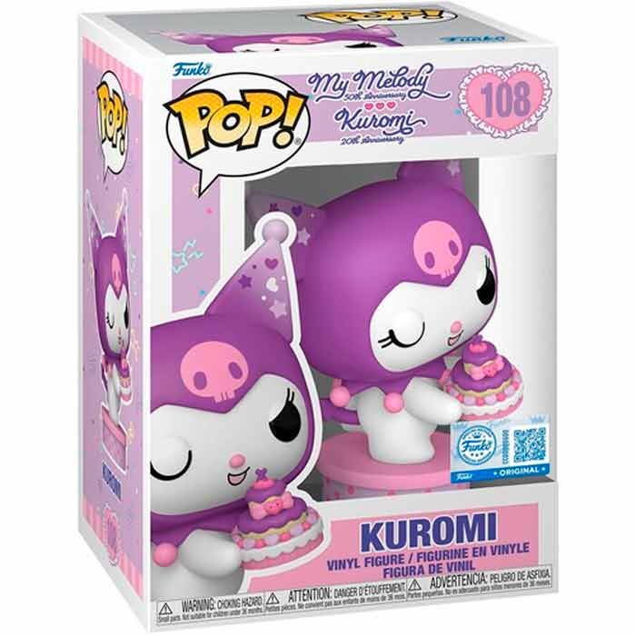 Funko Pop! Hello Kitty and Friends Vinyl Kuromi with Cake (20th Anniversary — HELLO KITTY