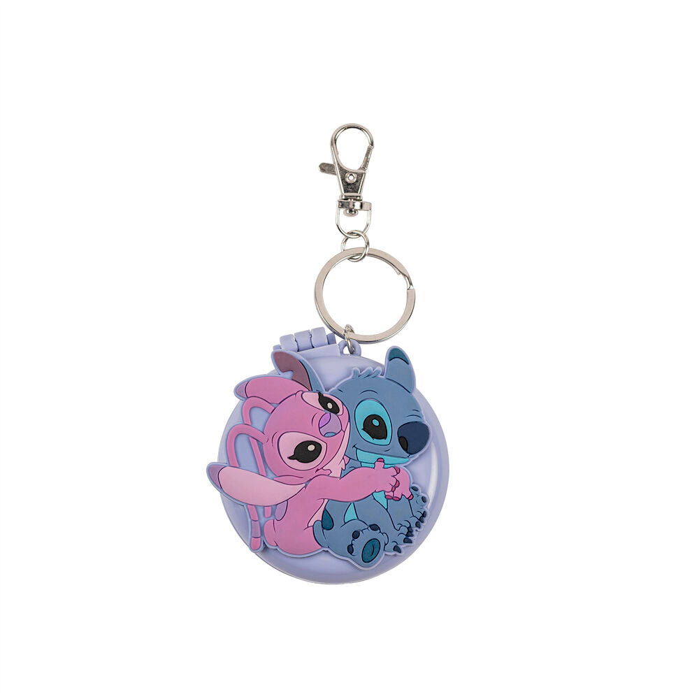 Llavero Cepillo y espejo Stitch & Angel Disney Frikytopia