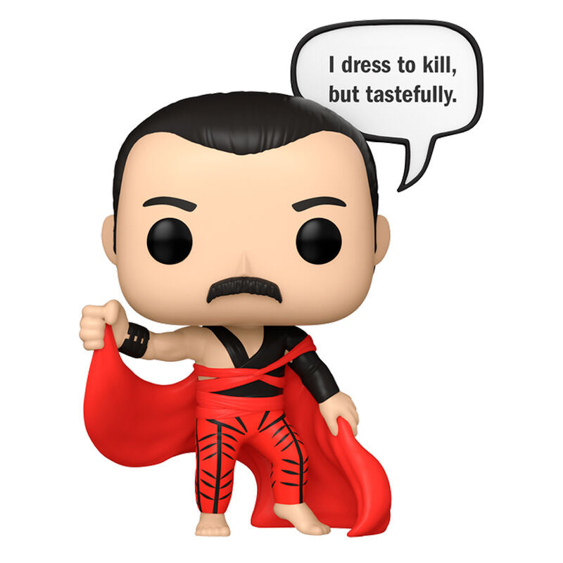Queen POP! Rocks Vinyl Figura Freddie Mercury (I Dress to Kill) 9 cm Frikytopia