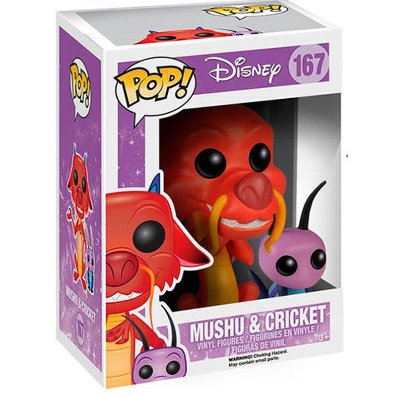 Funko Pop! Mulan Mushu &amp — DISNEY