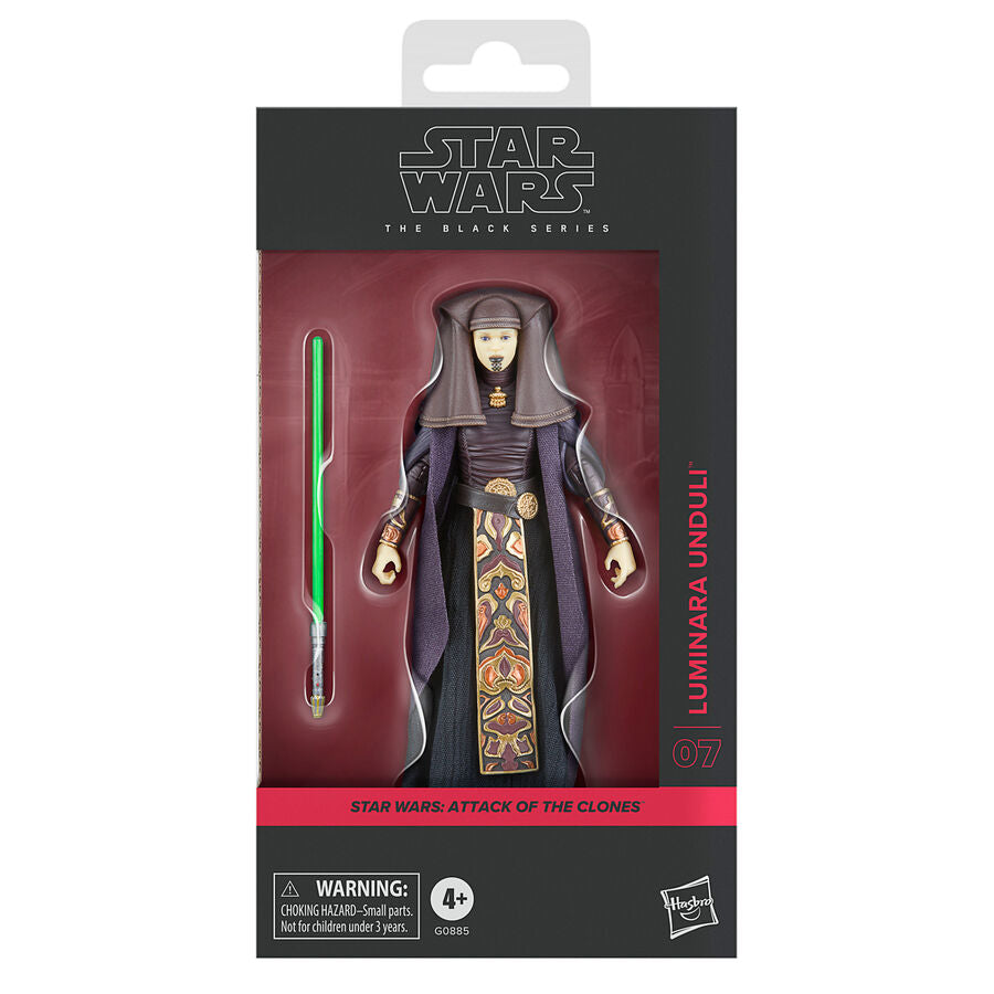 Figura Luminara Unduli Ataque a los Clones Star Wars 15 cm