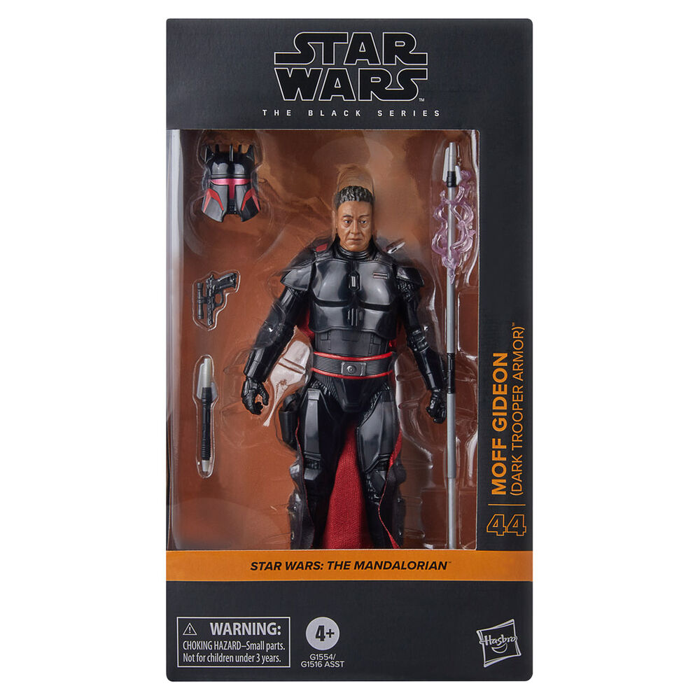 Star Wars: The Mandalorian Black Series Figura Moff Gideon (Dark Trooper Armor) 15 cm