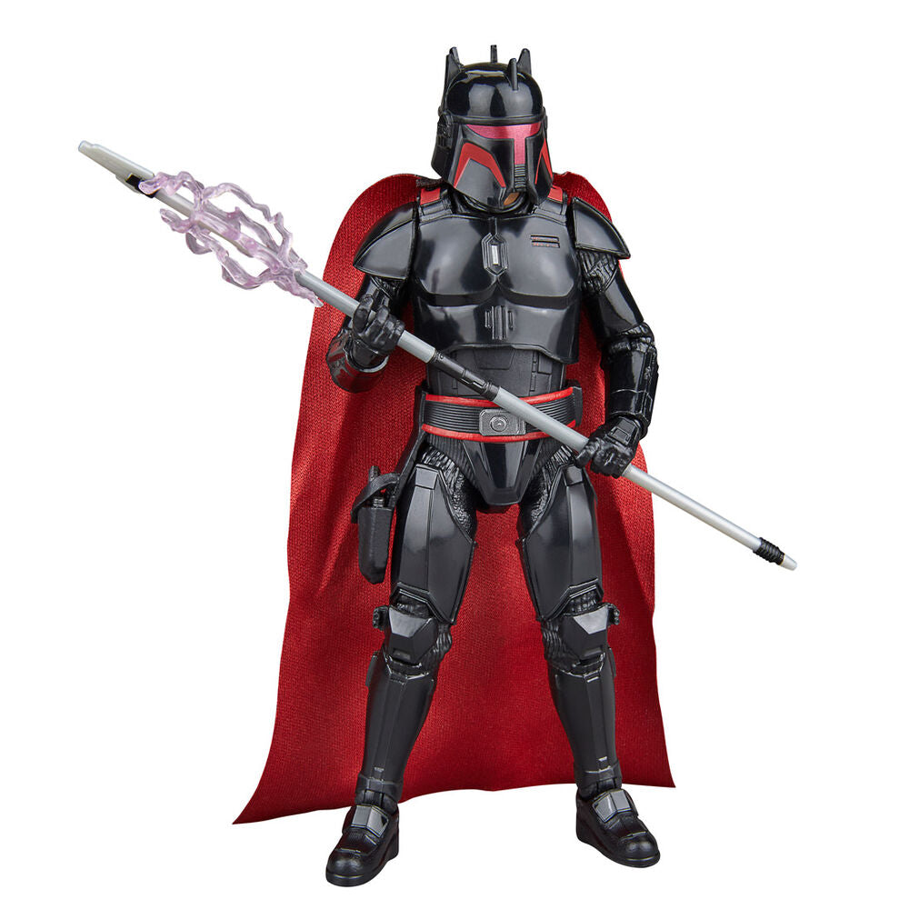 Star Wars: The Mandalorian Black Series Figura Moff Gideon (Dark Trooper Armor) 15 cm